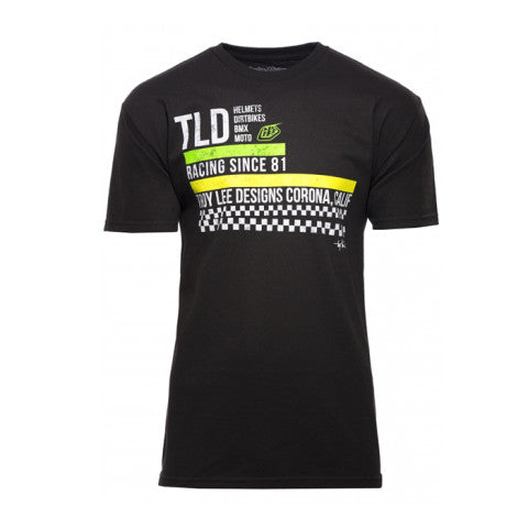 Troy Lee Designs 81 Checks Black T-Shirt