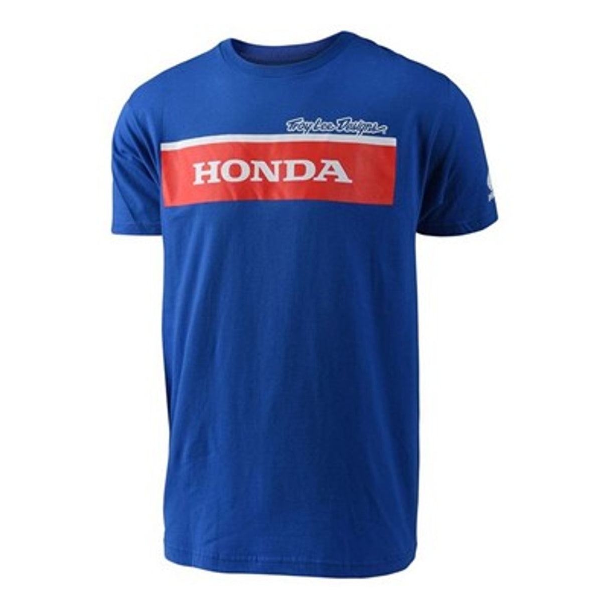 Troy Lee Designs Honda Wing Block T-Shirt  - Blue