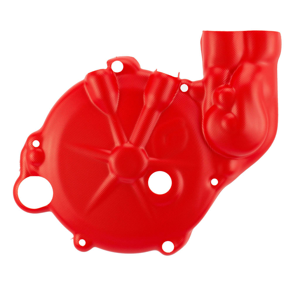 CLUTCH AND WATERPUMP COVER GAS-GAS TXT/PRO/RACING  17-23  FACTORY RED