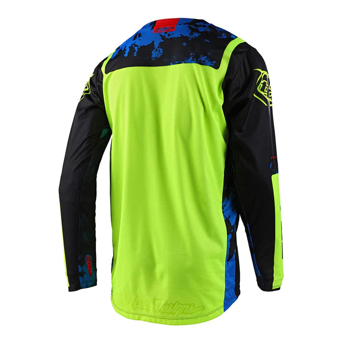 Troy Lee Designs GP ASTRO BLACK/YELLOW KIT COMBO