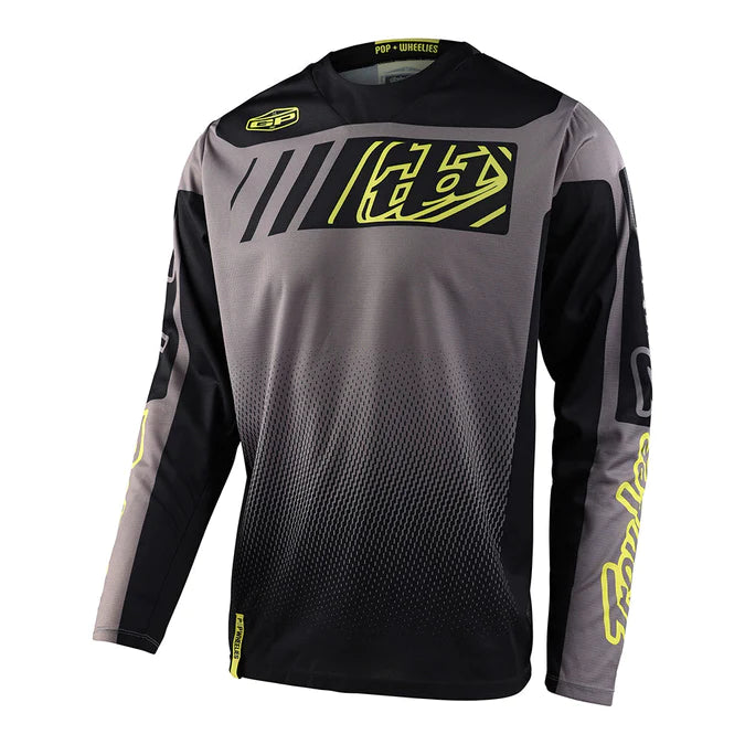 Troy Lee Designs GP ICON BLACK/GRAY KIT COMBO