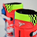 ALPINESTARS / TLD TECH 7 MX BOOT; RKT RED/WHT/BLU