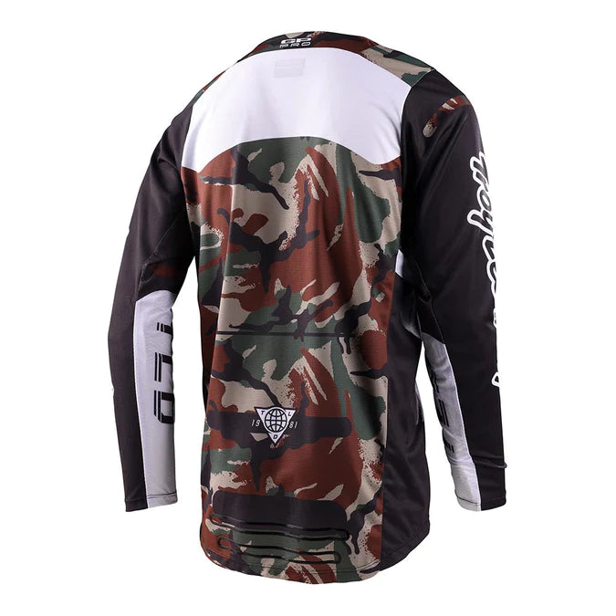 Troy Lee Designs GP PRO BLENDS CAMO BLACK/GREEN KIT COMBO