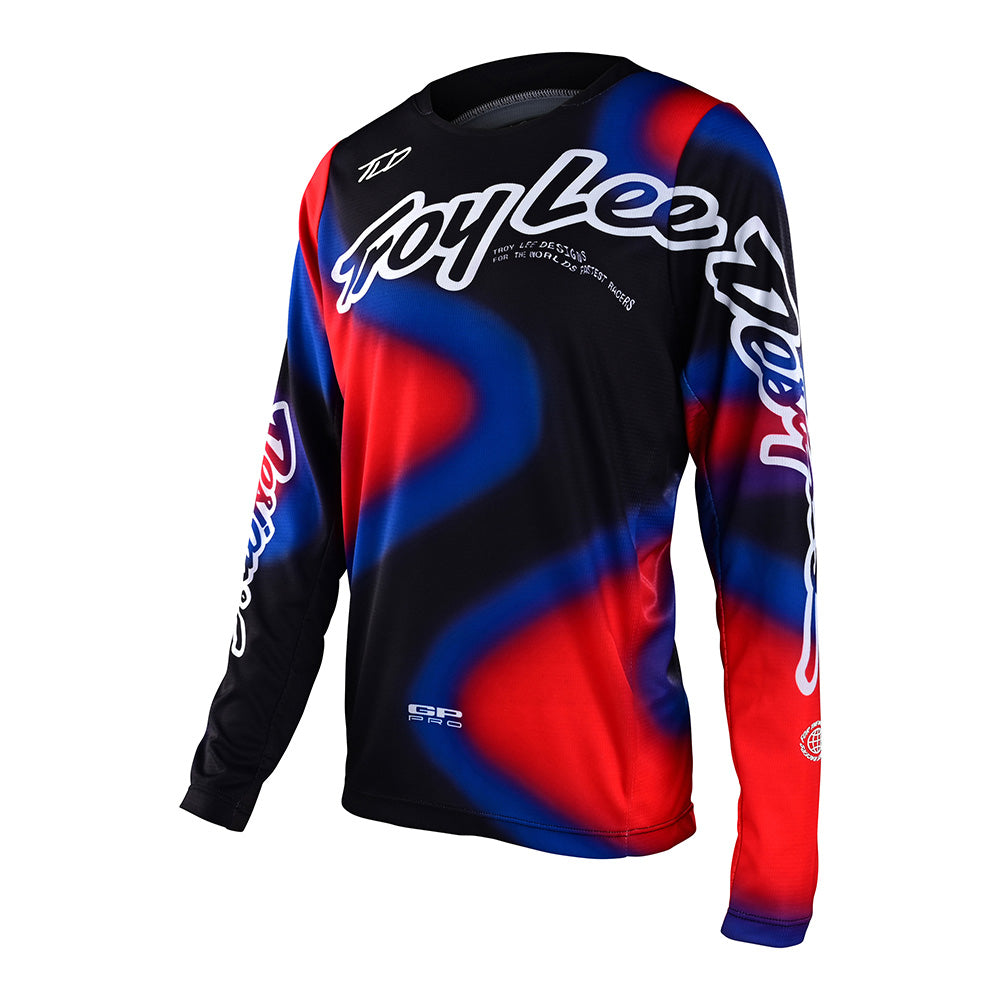 Troy Lee Designs Youth GP Pro Kit Combo Lucid Black Red