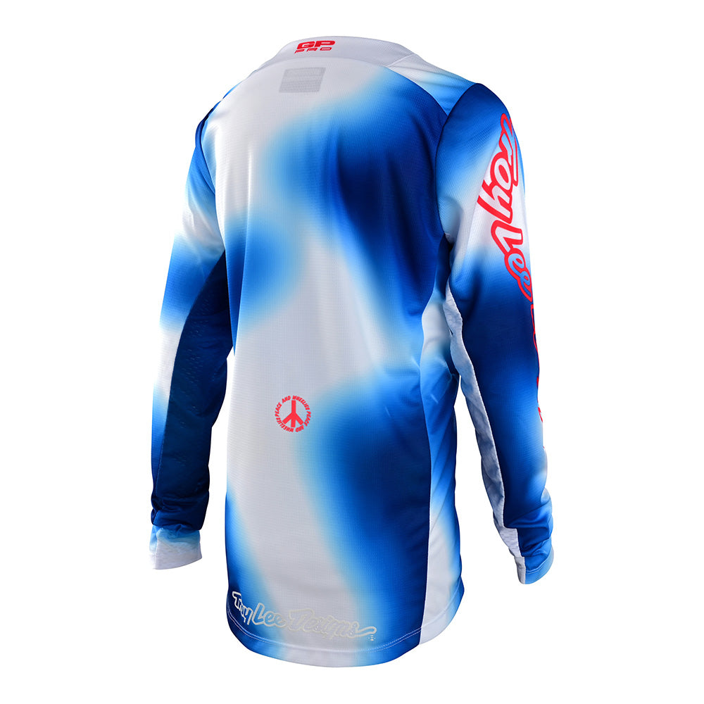 Troy Lee Designs Youth GP Pro Kit Combo Lucid White Blue