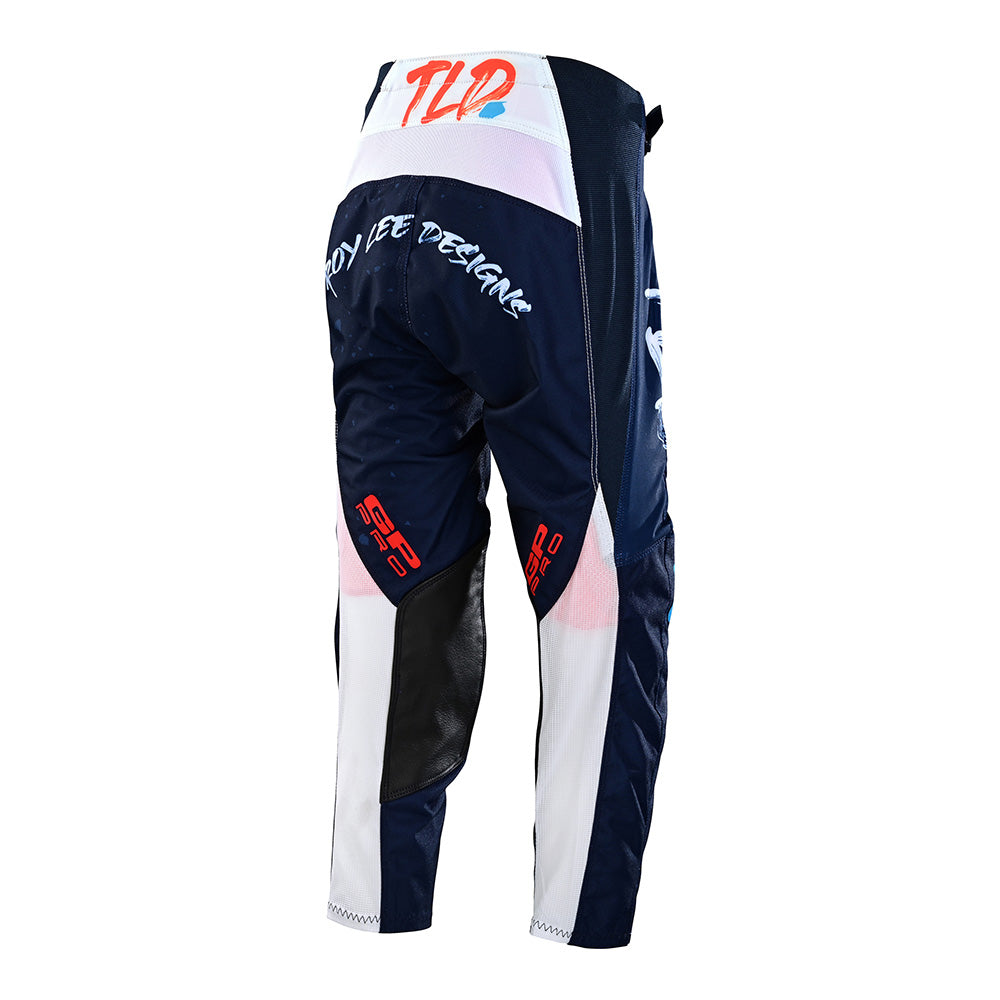 Troy Lee Designs Youth GP Pro Kit Combo Partical Navy Orange