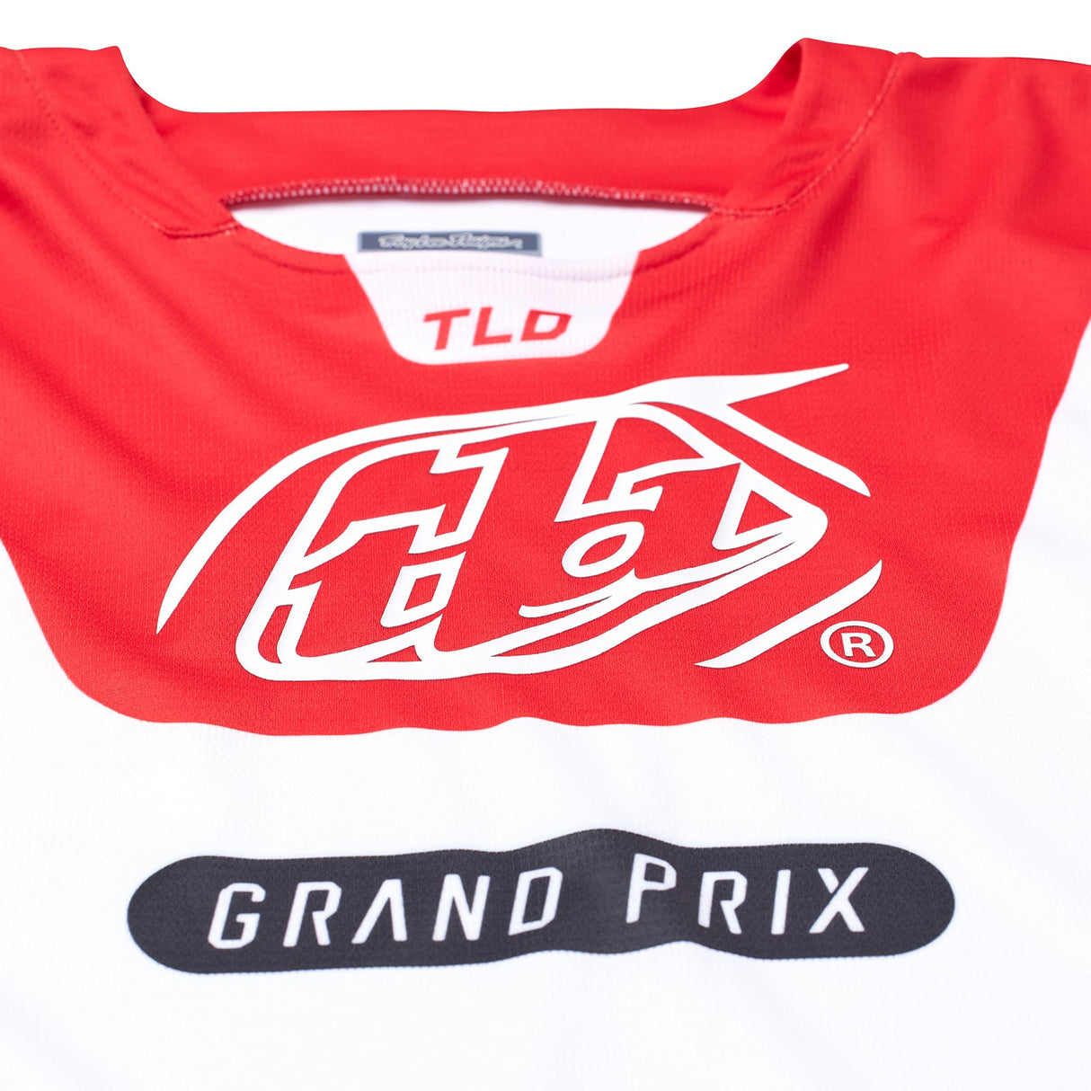 GP Pro Jersey Blends White / Glo Red