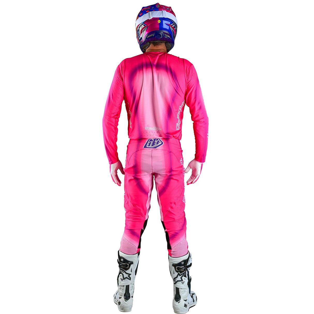 Troy Lee Designs SE Ultra Kit Combo Blurr Pink