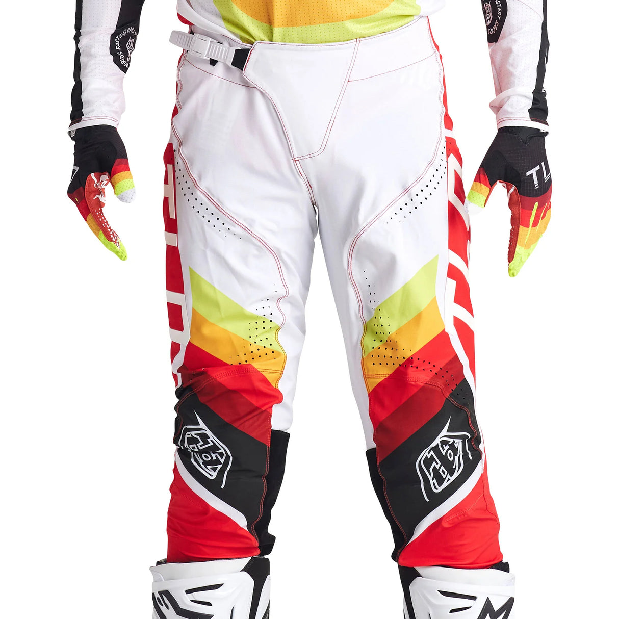 Youth GP Pro Pant Reverb Red / White