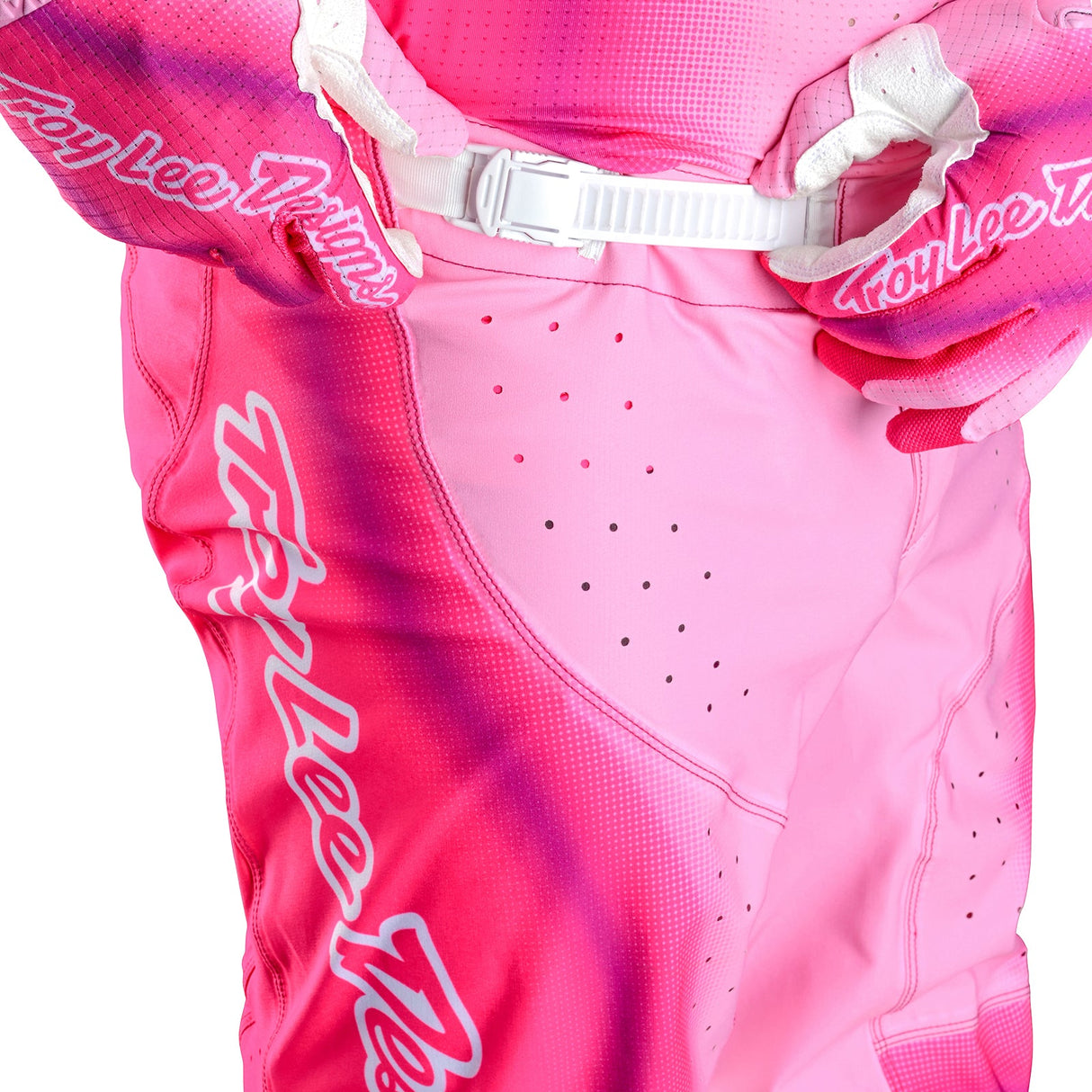 Troy Lee Designs SE Ultra Kit Combo Blurr Pink
