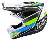 Troy Lee Designs SE5 Composite Helmet - Reverb White / Blue