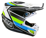 Troy Lee Designs SE5 Composite Helmet - Reverb White / Blue