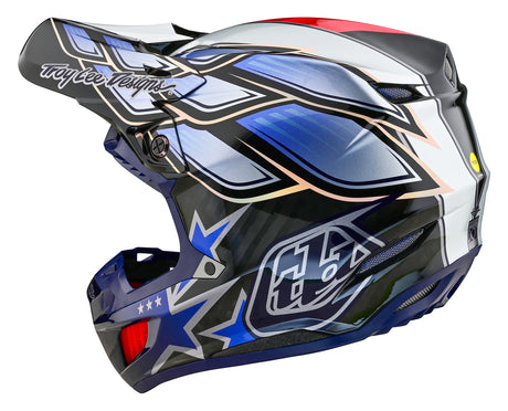 Troy Lee Designs SE5 Composite Helmet - Wings Black