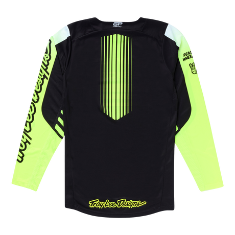 Troy Lee Designs GP Pro Segment Jersey  - Black / Flo Yellow