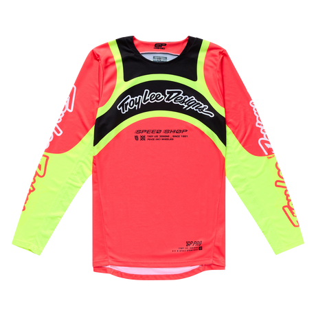 Troy Lee Designs GP Pro Swerve Kit Combo - Infra Red / Flo Yellow