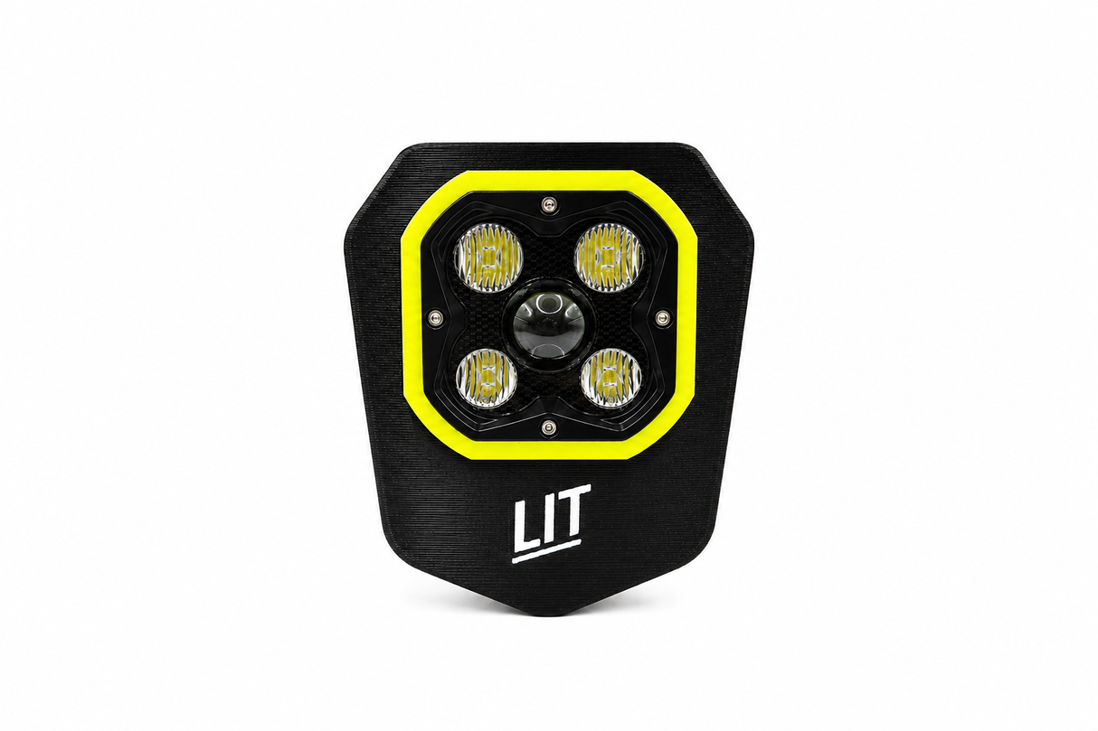 TRIUMPH TF-E LED HEADLIGHT - LIT ENDURO