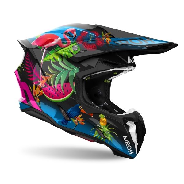 Airoh Twist 3 Amazonia Gloss MX Adult Helmet – Dirt Store