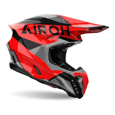 Airoh Twist 3 King Red Gloss MX Helmet