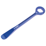 TYRE LEVER & AXLE WRENCH COMBINATION TOOL CNC ALUMINIUM BLUE