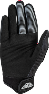F-16 2026 Youth Gloves - Black/Red/Purple