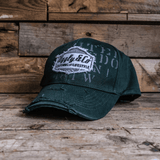 Green 'Aviation' Diamond Trucker Hat
