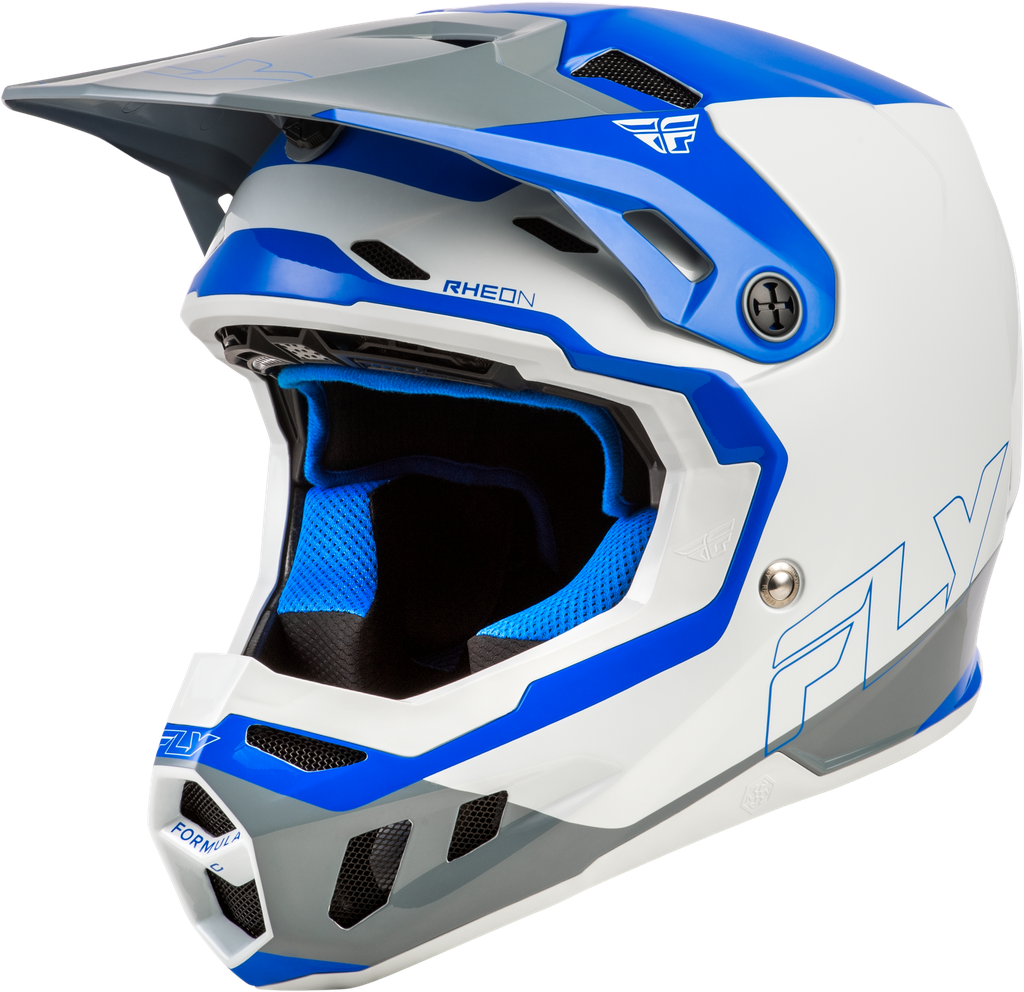 Formula CC Glide Helmet - Blue/Light Grey/Grey
