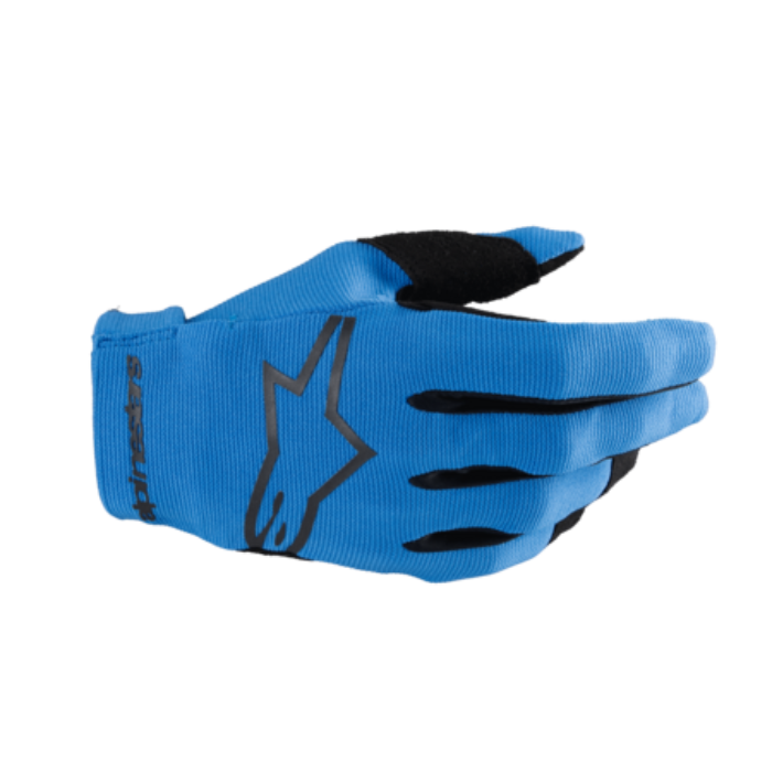 ALPINESTARS RADAR BLUE BLACK GLOVES