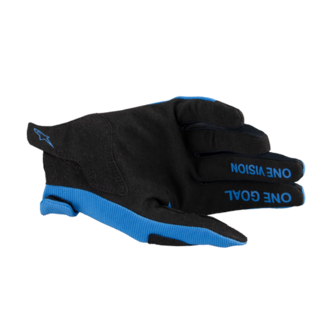 ALPINESTARS RADAR BLUE BLACK GLOVES