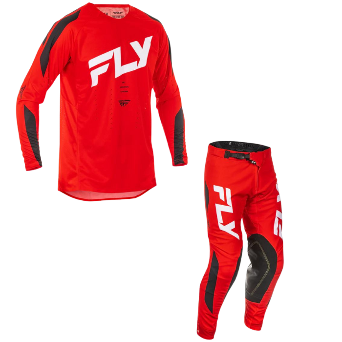 Fly Racing 2025 Evolution DST Kit Combo (Red/White/Black)