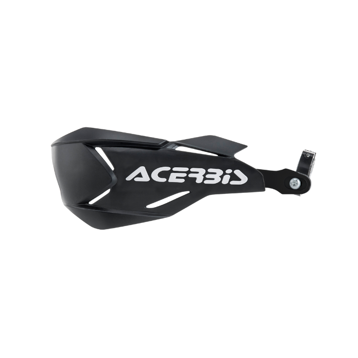 ACERBIS HANDGUARDS X-FACTORY BETA/DUCATI/FANTIC/GASGAS/HONDA/HUSQVARNA/KAWASAKI/KTM/SHERCO/SUZUKI/TM/YAMAHA 125-610 90-24; BLACK/BLACK