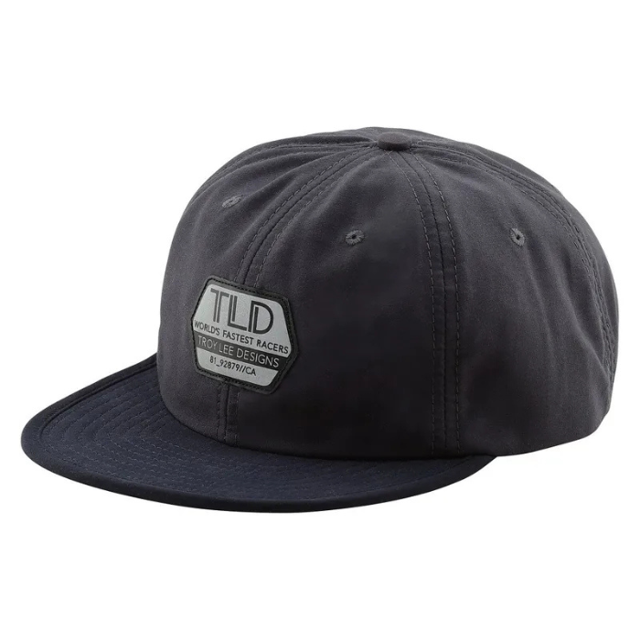 Troy Lee Designs Reflective Factory Cap Pewter