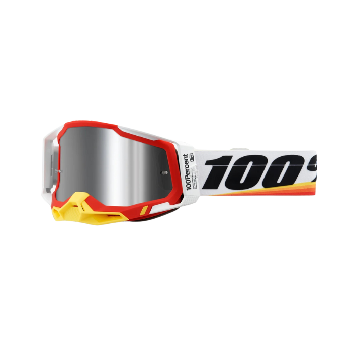 RACECRAFT 2 GOGGLE ARSHAM RED (CLEAR LENS)