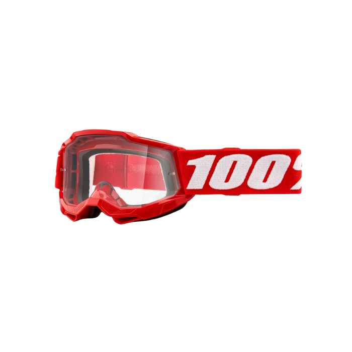 ACCURI 2 JUNIOR GOGGLE NEON/RED (CLEAR LENS)