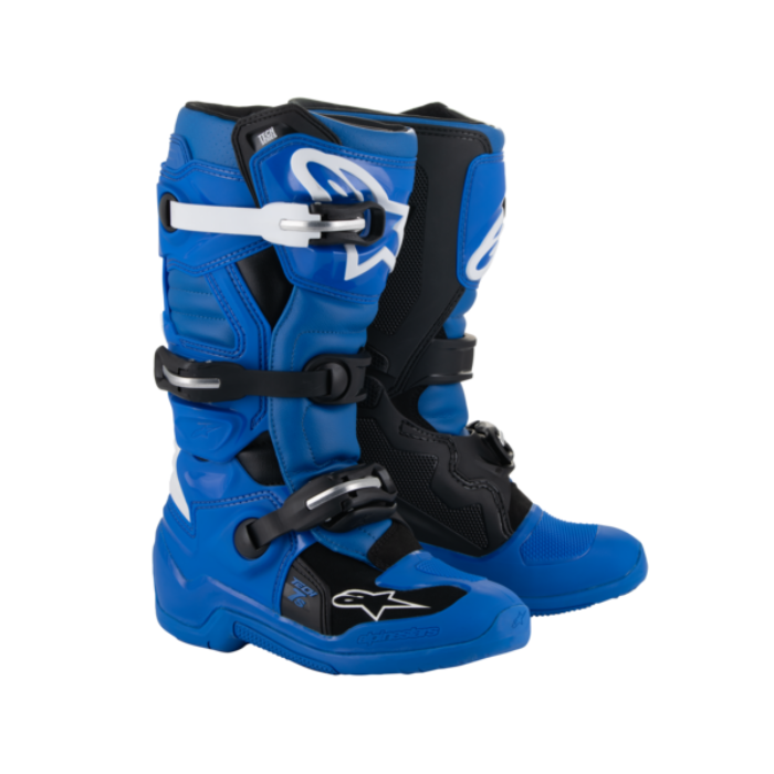 ALPINESTARS TECH 7 S BLUE BLACK WHITE