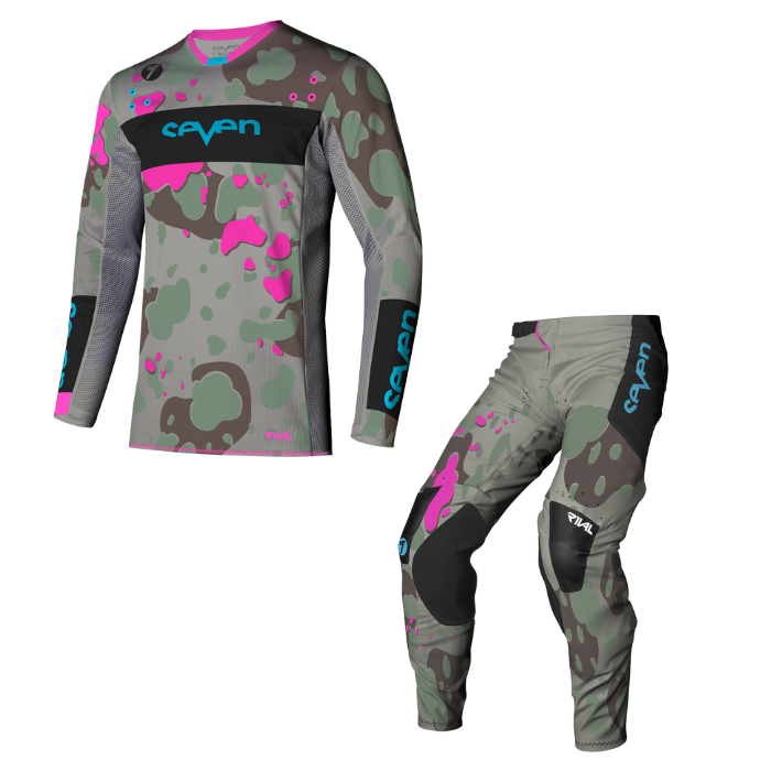 Seven MX 25.2 Rival Adult Kit Combo (Mineral Grey)