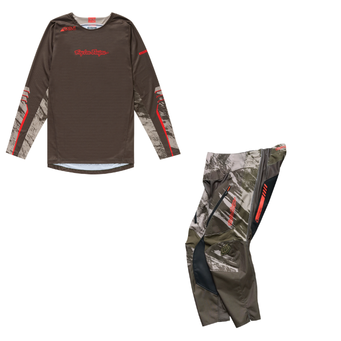 Troy Lee Designs Scout GP Pro Slab Kit Combo - Timber