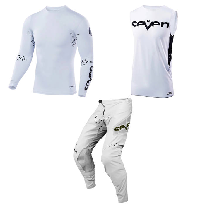 Seven MX Zero Adult Staple Kit Combo (White)
