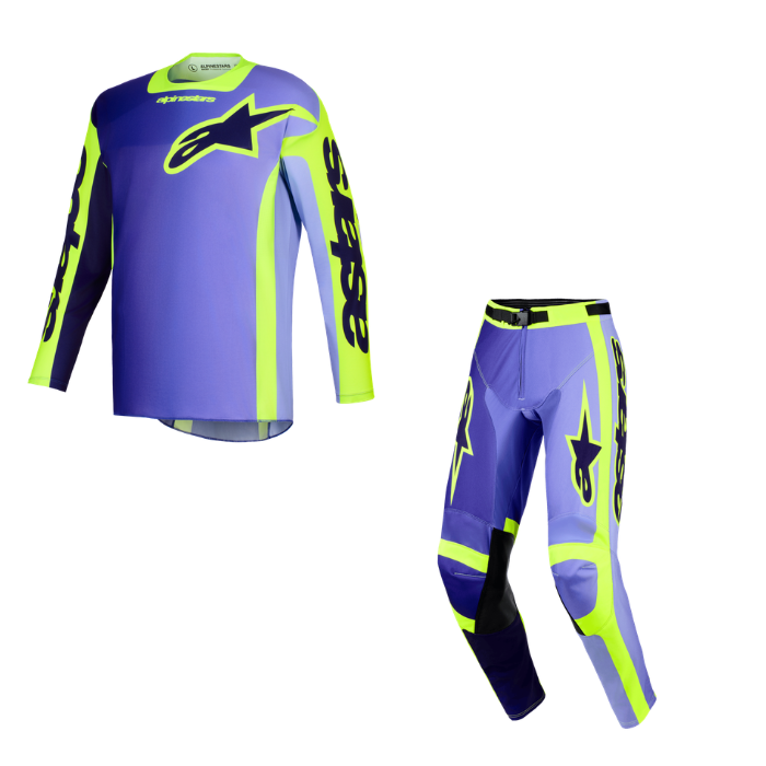 RACER PORTL KIT COMBO - PURPLE/YELLOW FLUO