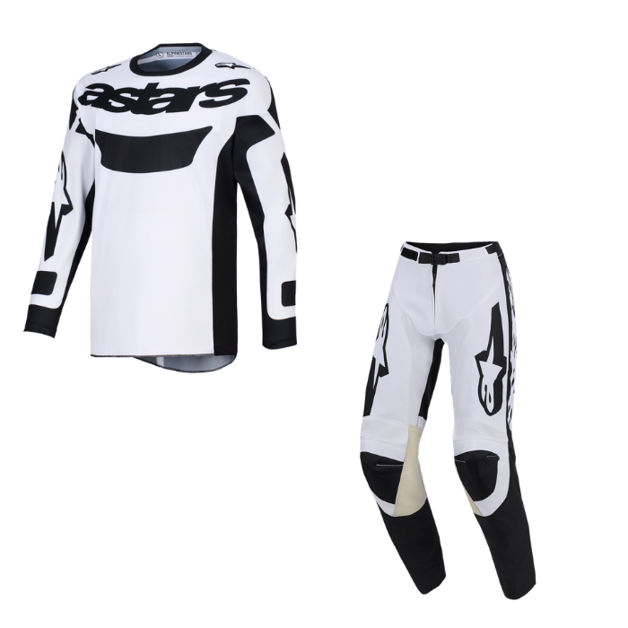 RACER RIWAY KIT COMBO - WHITE/BLACK