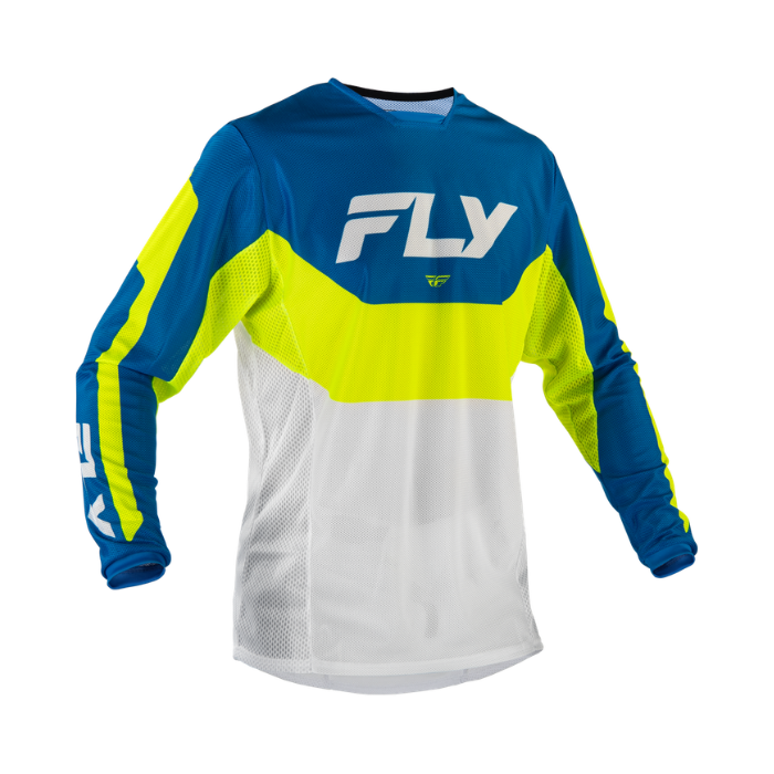Kinetic Mesh 2026 Kit Combo - Blue/White/Hi-Vis Yellow