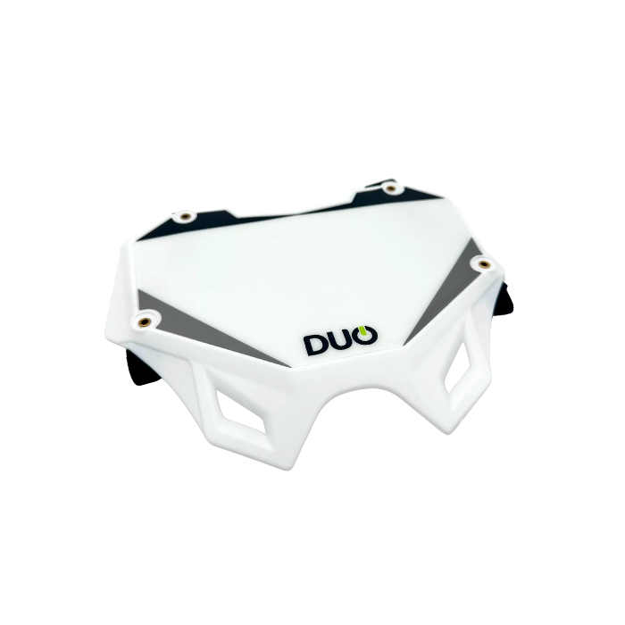 DUO Front Number Plate 16" Master Pro, 20" Podium