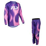 Fly Racing Youth Kinetic Torch Kit Combo - Purple/Pink