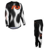 Fly Racing Youth Kinetic Torch Kit Combo - Black/White/Orange