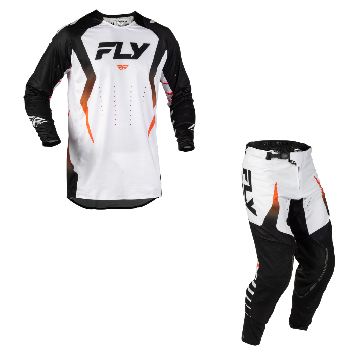 Fly Racing Evolution DST Bolt Kit Combo - White/Black/Orange