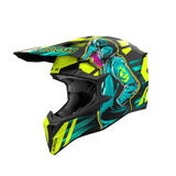Airoh Wraaap Cyber Yellow Matt Mx Helmet