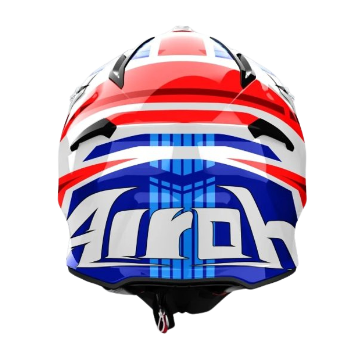 Airoh Aviator Ace 2 Proud Blue/Red Gloss MX Helmet