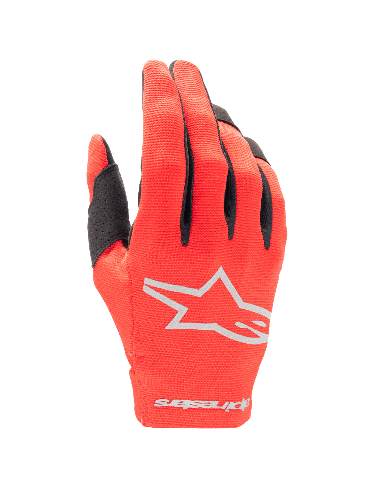 RADAR GLOVES - MARS RED/SILVERK
