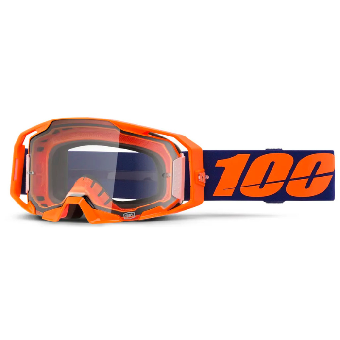100% ARmatic Neon Orange Clear Lens