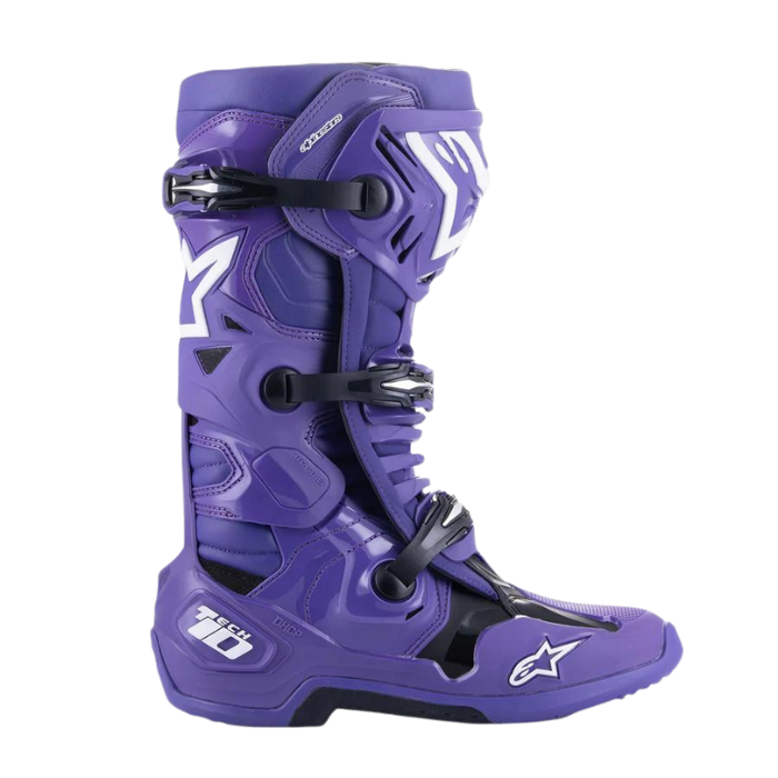 ALPINESTARS TECH 10 ULTRAVIOLET BLACK BOOTS