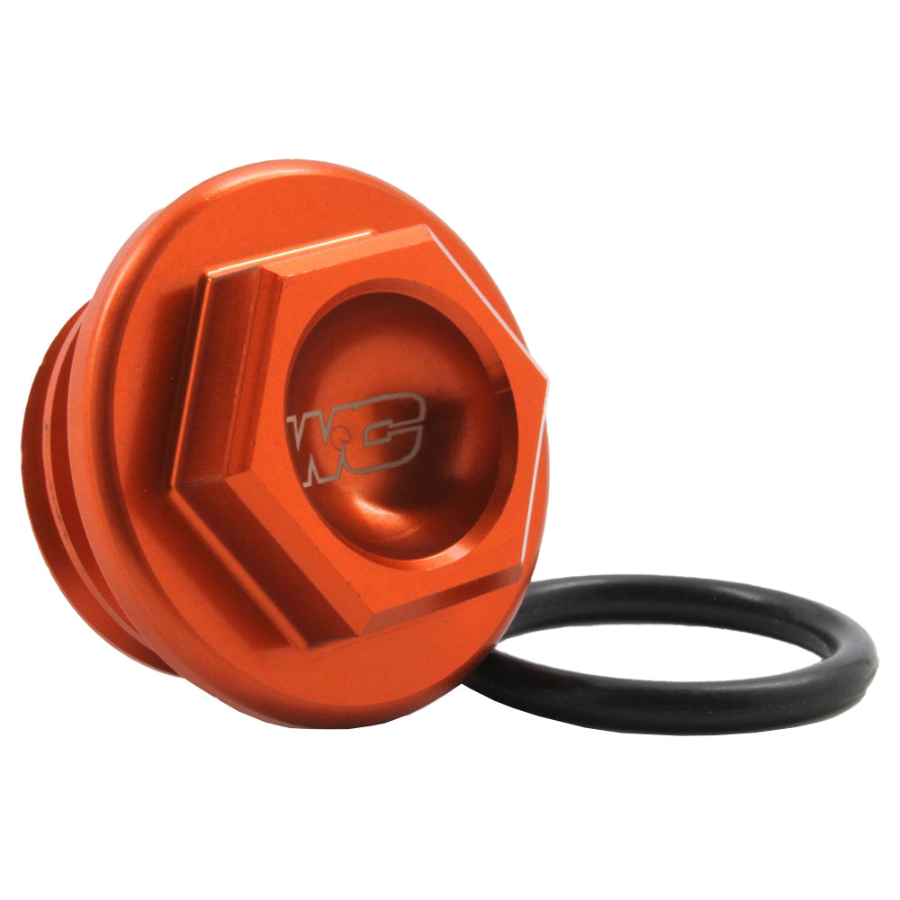 WORKS CONNECTION OIL FILL PLUG GASGAS/HUSKY/KTM ORANGE (R)